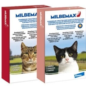 Milbemax ontwormingstabletten- 4 stuks